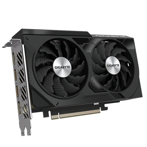 Placa video Gigabyte nVidia GeForce RTX 4060 WINDFORCE OC 8GB GV-N4060WF2OC-8GD, GDDR6, 128bit - Imagine 5