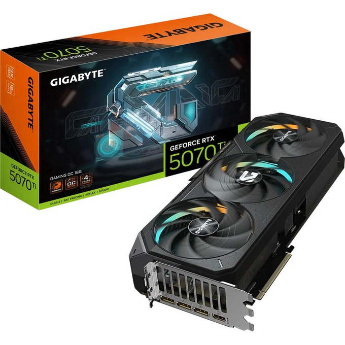 Placa video GIGABYTE nVidia GeForce RTX 5070 Ti GAMING OC, 16GB GDDR7, 256-bit, DLSS 4.0 - Imagine 9