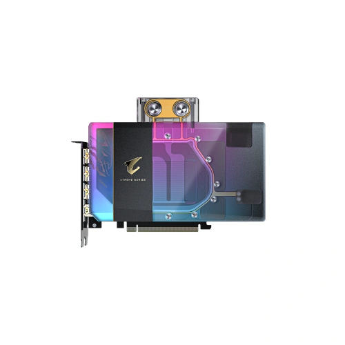 GIGABYTE Placa video Gigabyte nVidia GeForce RTX 5080 AORUS XTREME WATERFORCE WB 16 GB GV-N5080AORUSX WB-16GD, GDDR7, 256 bit - IT-Fashion.ro