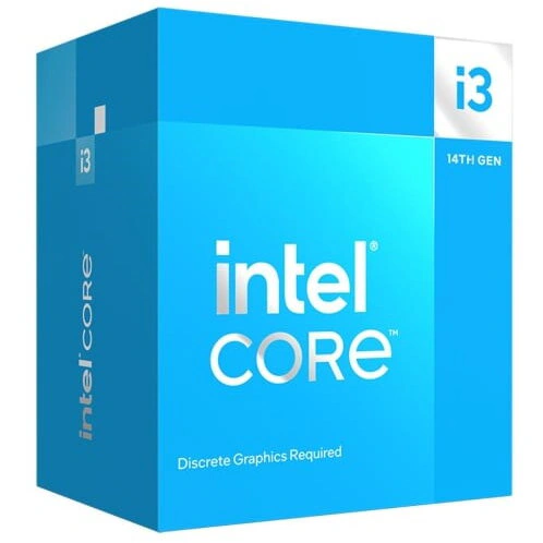 Procesor INTEL Core i3-14100F, 4-Core, 3.5GHz, LGA1700, Box - Imagine 1