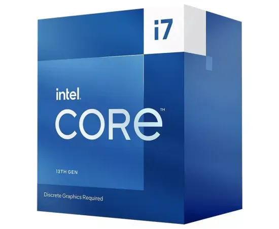 Procesor Intel Core i7-13700F 13th Gen Raptor Lake, 16 nuclee, 24 fire, până la 5.2GHz, LGA1700 - Imagine 1