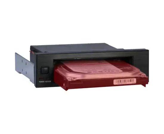 Rack HDD intern INTER-TECH X-3534 pentru bay 5.25” – compatibil 2.5”/3.5” SATA, Hot Swap, Anti-vibrații - Imagine 2