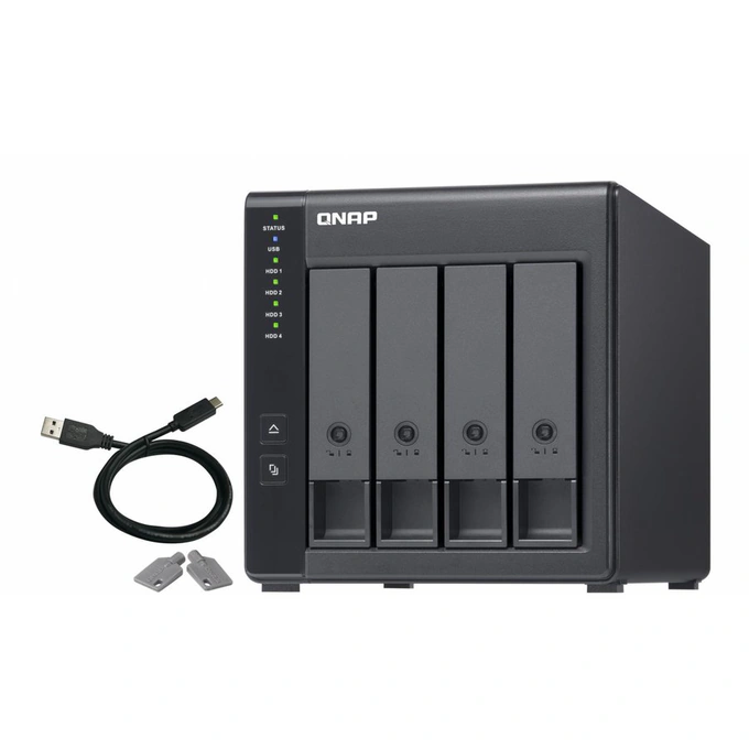 Carcasă de stocare directă QNAP TR-004, USB 3.0 - Imagine 1