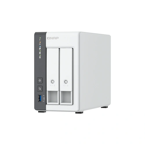 NAS QNAP TS-216G, 2-bay 2.5GbE, ARM Quad-Core 2.0 GHz, 4 GB RAM, USB 3.2 Gen1, USB 2.0 - Imagine 1