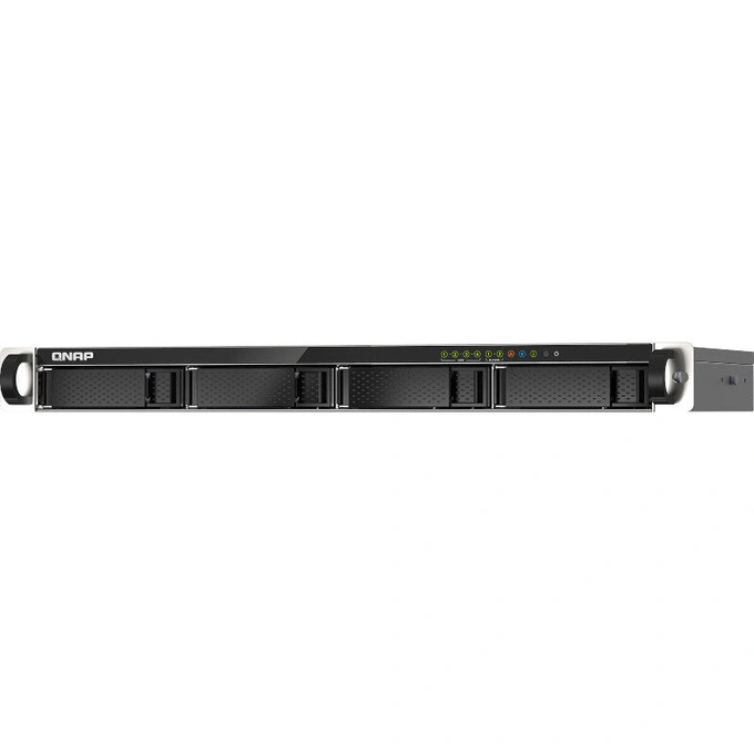 NAS QNAP TS-435XeU-4G, Rackabil 1U, 4-Bay, 4GB RAM - Imagine 1