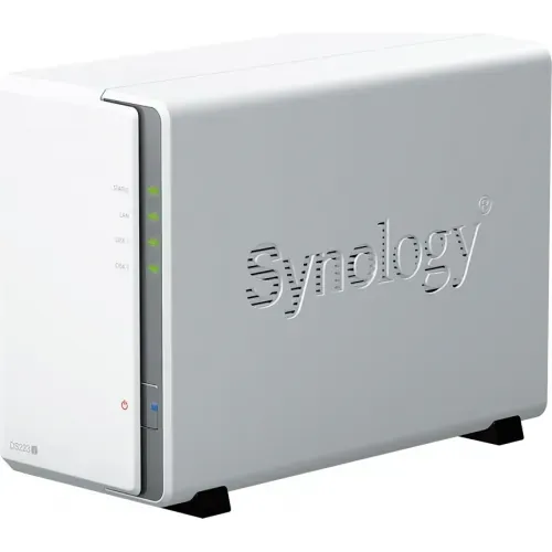NAS SYNOLOGY DiskStation DS223J, Realtek RTD1619B, 1GB RAM, 2 Unitati de stocare suportate, Gray - Imagine 4