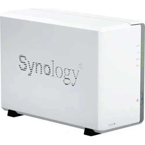 NAS SYNOLOGY DiskStation DS223J, Realtek RTD1619B, 1GB RAM, 2 Unitati de stocare suportate, Gray - Imagine 5