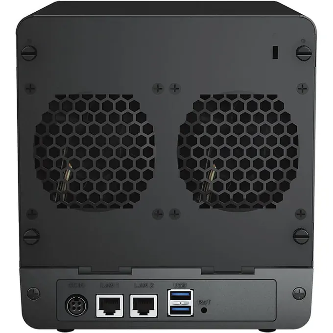 NAS SYNOLOGY DiskStation DS423, Realtek RTD1619B Quad-Core, 2GB RAM, 4 Unitati de stocare suportate, Black - Imagine 4