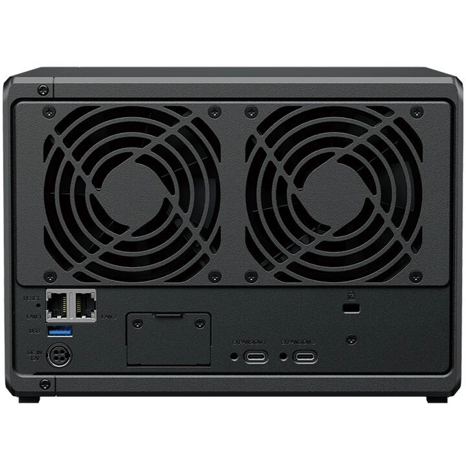 NAS Synology DS1525+, 5 Bay, AMD Ryzen Quad-Core V1500B, 8GB DDR4, M.2 NVMe, 2x 2.5GbE, 2x USB 3.2 Gen 1, 2x USB-C - Imagine 3