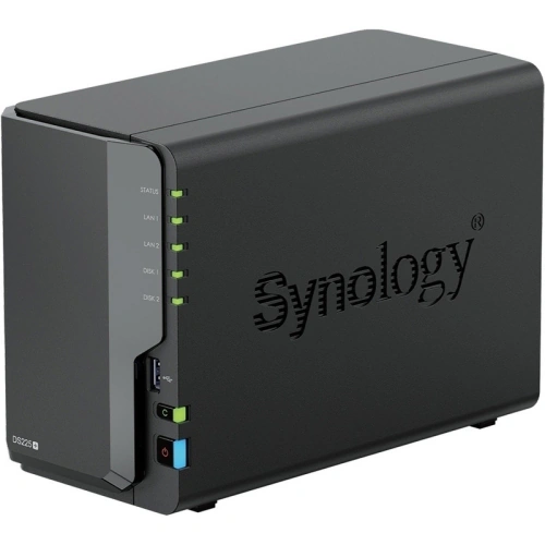 NAS SYNOLOGY DS225+ 2-Bay PLUS NAS Intel Celeron J4125 2GB ECC DDR4 - Imagine 1