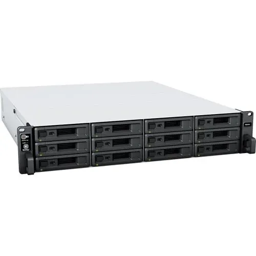 NAS SYNOLOGY Rack Station RS2423+, AMD Ryzen V1780B Quad-Core, 8GB RAM, 12 Unitati de stocare suportate, Gray - Imagine 5