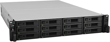 NAS Synology RS3621xs+, 12 Bay-uri, Gigabit, Procesor Intel Xeon D-1541, 8 GB DDR4 ECC - Imagine 3