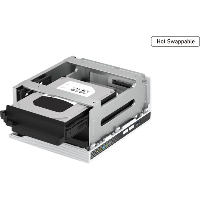 Network Attached Storage QNAP TS-233, ARM 4-core Cortex-A55, 2.0GHz, 2GB, 2-Bays, alb - Imagine 7