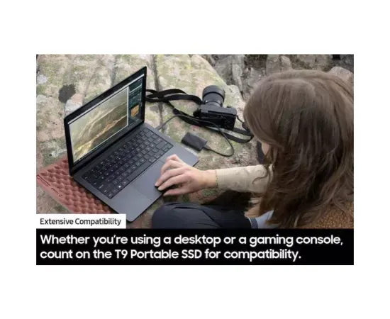 Samsung Portable SSD T9 1TB MU-PG1T0B/EU – Viteză NVMe și portabilitate extremă - Imagine 4