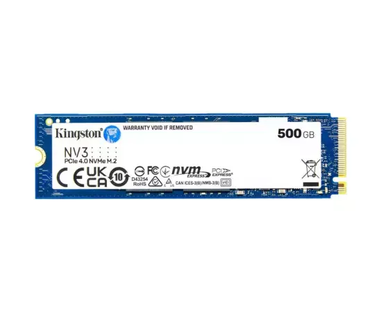 SSD Kingston NV3 SNV3S/500G 500GB PCIe 4.0 NVMe M.2 - Imagine 1