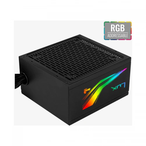 Sursa Aerocool LUX 650 RGB AEROPGSLUXRGB-650, 650W - Imagine 2