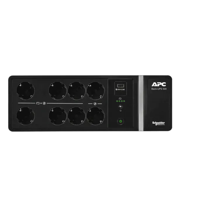 UPS APC BE500G2-GR, 500VA, 8 x Schuko - Imagine 1
