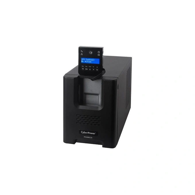 UPS CYBERPOWER PR1000ELCD, 1000 VA, 900 W, AVR, LCD Display, Line Interactive, Black - Imagine 4