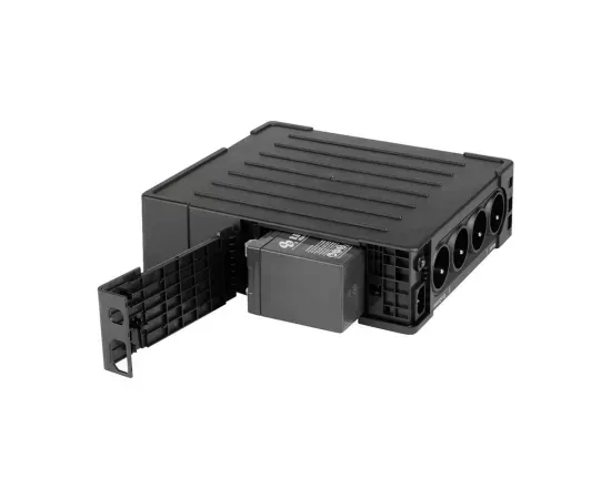 UPS EATON ELP850DIN 850VA Line-Interactive cu 4 prize Schuko, Negru - Imagine 2