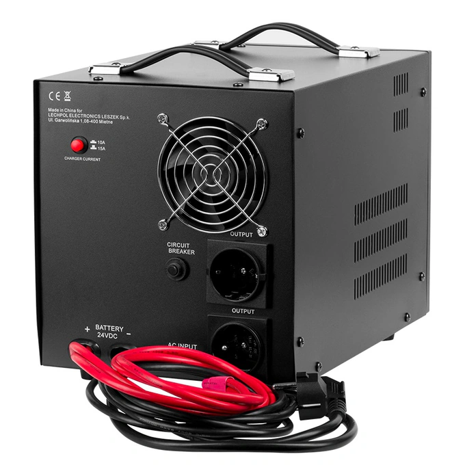KEMOT UPS Kemot URZ3429B cu undă sinusoidală pură 1800W/2600VA, 24V DC, 2x Schuko - IT-Fashion.ro