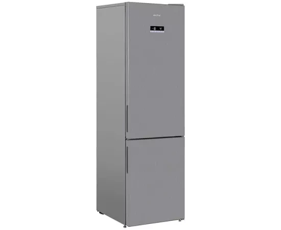 ARCTIC Combina frigorifică ARCTIC AK60406E40NFMT, 362 L, Full No Frost, Clasa E, Argintiu - IT-Fashion.ro