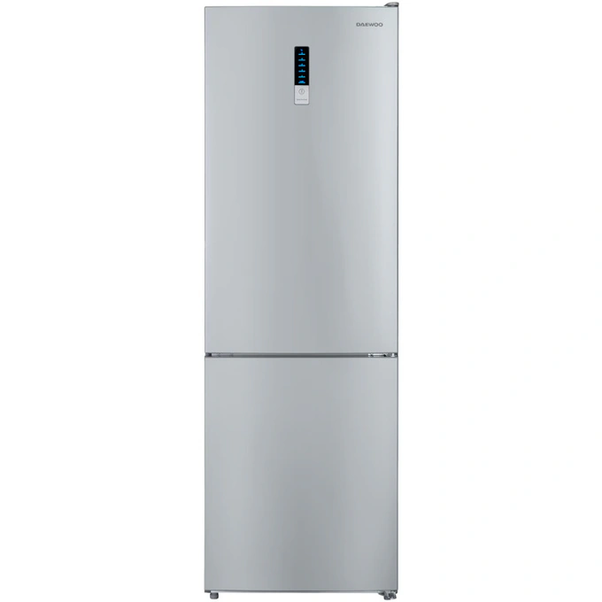 Combina frigorifica DAEWOO DNF-310MEX-1, Total No Frost, 310 l, Clasa E, Inox - Imagine 1