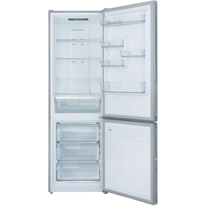 Combina frigorifica DAEWOO DNF-310MEX-1, Total No Frost, 310 l, Clasa E, Inox - Imagine 3