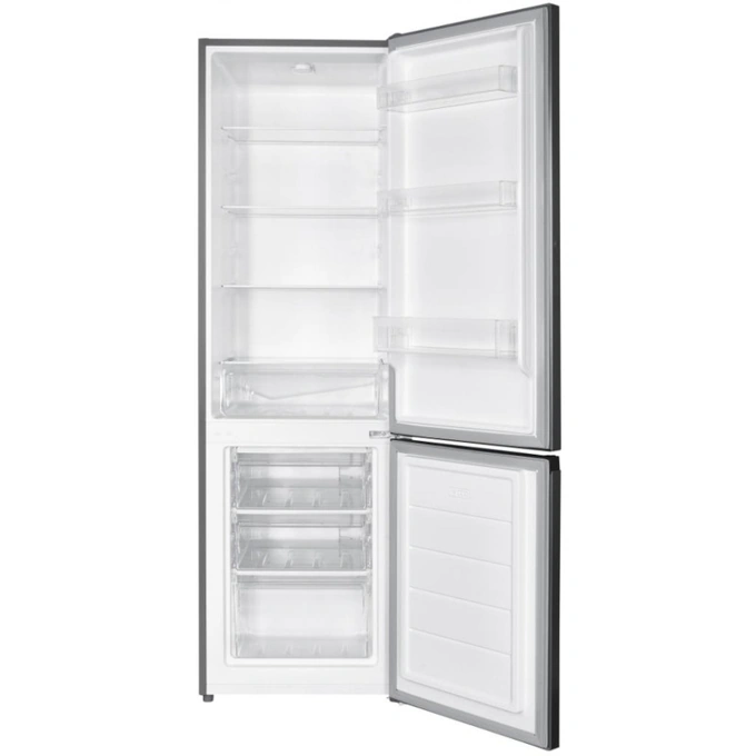 HEINNER Combina frigorifica HEINNER HC-HM262XE++, 262 L, Clasa E, Control electronic, 180 cm, Inox - IT-Fashion.ro