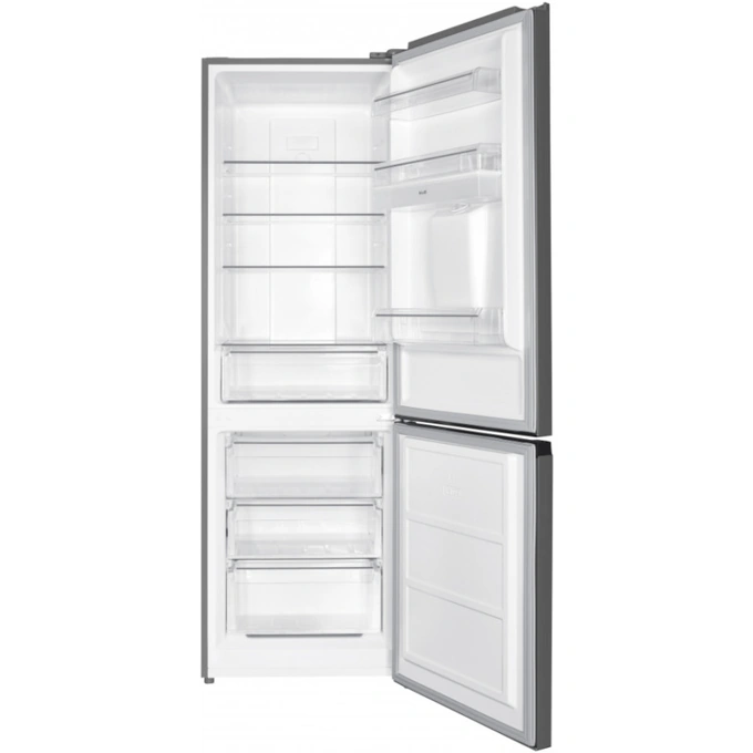 HEINNER Combina frigorifica HEINNER HCNF-HM291XWDE++, 291 L, Clasa E, No Frost, Dozator de apa, Control electronic, 186 cm, Inox - IT-Fashion.ro