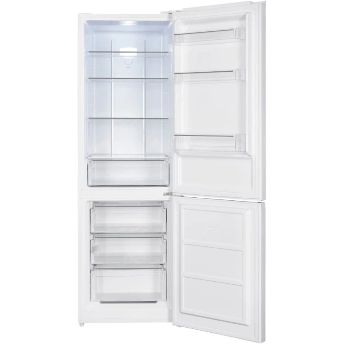 HEINNER Combina frigorifica HEINNER HCNF-HM293E++, 293 L, Clasa E, Full No Frost, Control electronic, 186 cm, Alb - IT-Fashion.ro