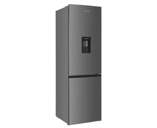 Samus Combina frigorifica SAMUS SCX357NFDE, Full No-Frost, Dozator de apa, 251 l, Clasa E, Inox - IT-Fashion.ro