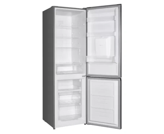 Combina frigorifica SAMUS SCX357NFDE, Full No-Frost, Dozator de apa, 251 l, Clasa E, Inox - Imagine 3
