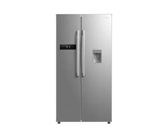 Combina frigorifica side by side TESLA RB5201FMXE, LED, Dozator apa, No Frost, 535 l, H 177 cm, Clasa E, Inox - Imagine 1