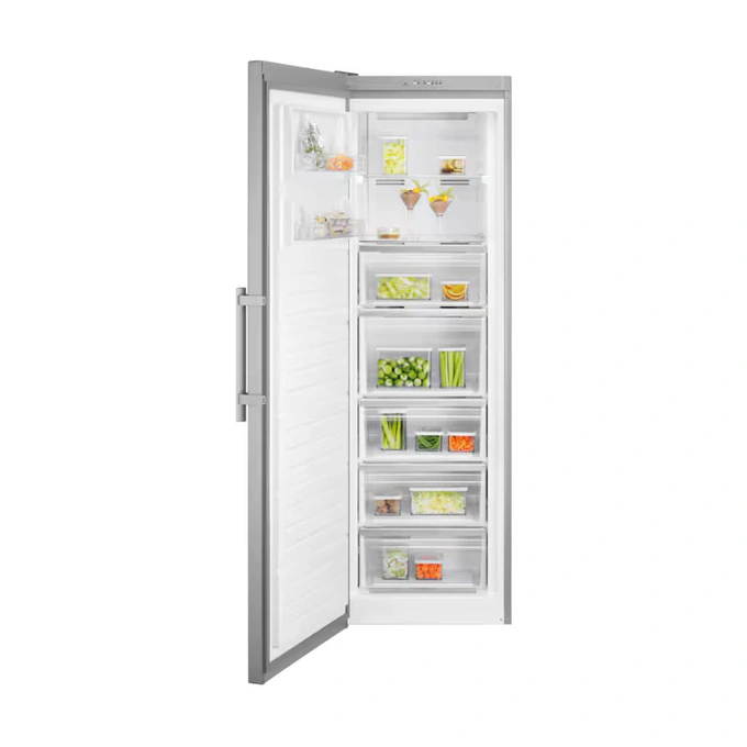 Electrolux Congelator ELECTROLUX LUS7ME28X, 278 L, Clasa E, No Frost, Control electronic, 186 cm, Inox - IT-Fashion.ro