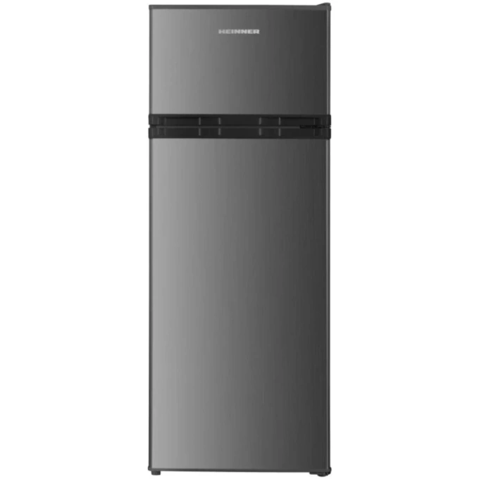 Frigider HEINNER HF-HM2206INVXD, 206 L, Clasa D, Inverter, Control mecanic, Iluminare LED, 143 cm, Inox - Imagine 1
