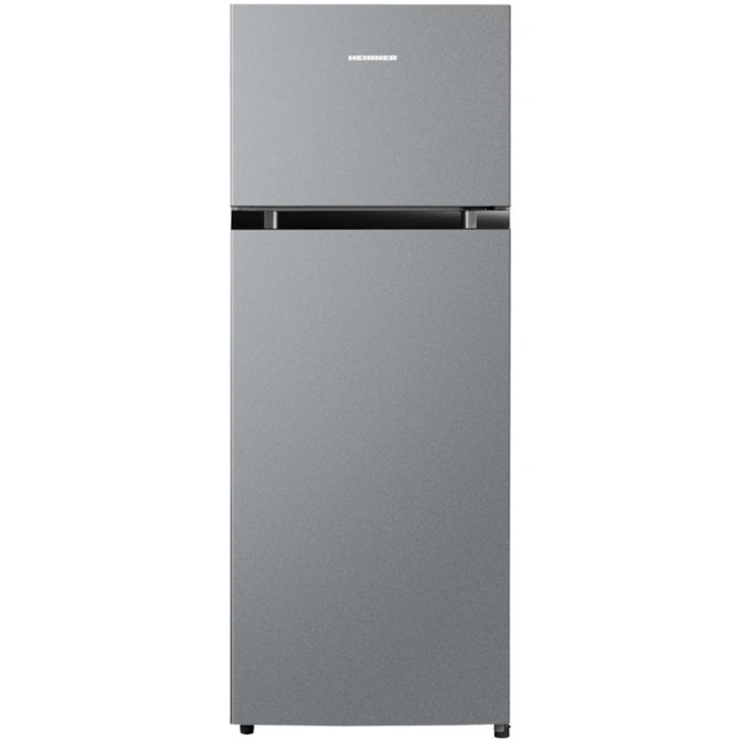 Frigider HEINNER HF-M24ESE++, 204 L, Clasa E, Control electronic, 143 cm, Argintiu - Imagine 1