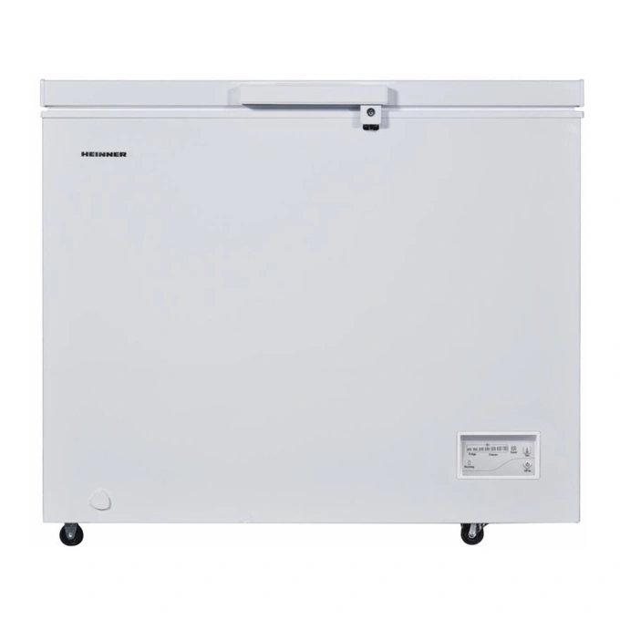 Lada frigorifica HEINNER HCF-287CNHE++, 287 L, Clasa E, Inverter, Functie frigider, Control electronic, Alb - Imagine 1