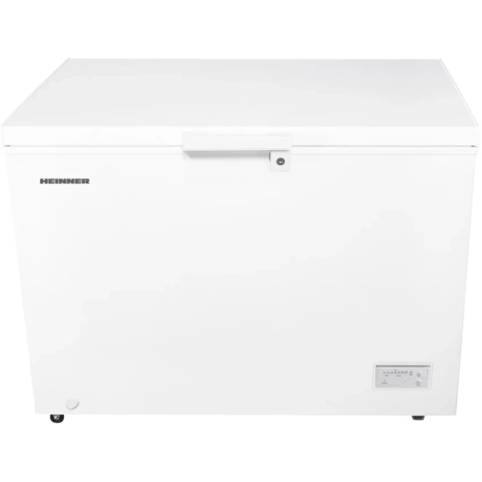 Lada frigorifica HEINNER HCF-HM308INVCD, 308 L, Clasa D, Inverter, Sistem convertibil, Control electronic, Alb - Imagine 1