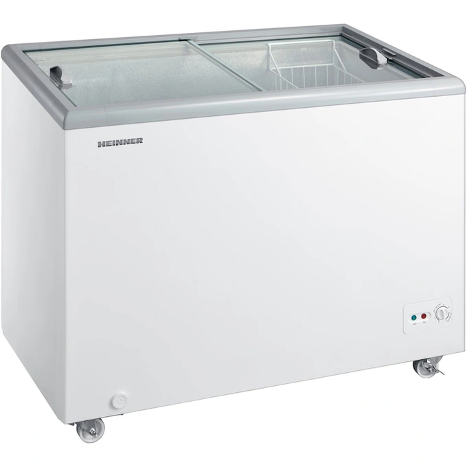 HEINNER Lada frigorifica HEINNER HSF-M255WHC, 255 L, Clasa C, Sistem convertibil, Control mecanic, Alb - IT-Fashion.ro