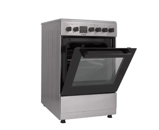 Samus Aragaz electric SAMUS SM564VTE, 4 zone, 10 Functii, Grill, Inox - IT-Fashion.ro