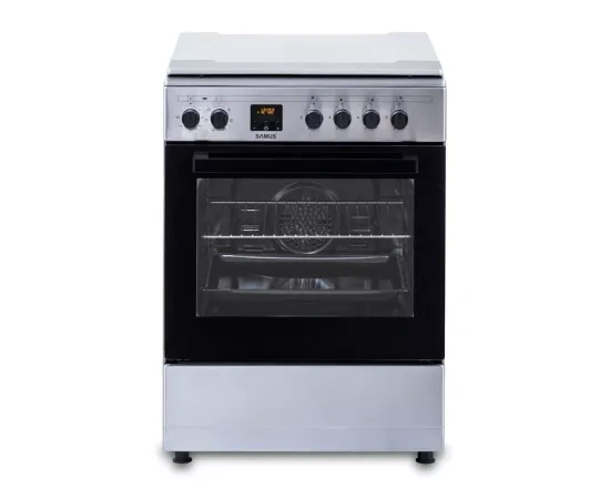Aragaz pe gaz SAMUS SM663AENS1, 4 zone, 56l, Inox - Imagine 4