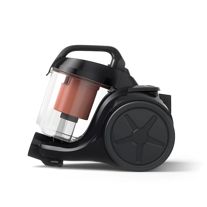Aspirator fara sac Seria 1000 Philips XB1142/10, 800W, Motor PowerCyclone 3, Cap de aspirare pentru mobilier, Filtru Hepa, Negru - Imagine 2