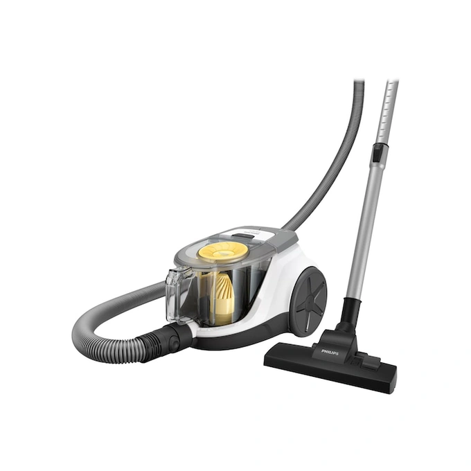 Aspirator Philips XB2140/09, fara sac, 850W, 1.3L, Alb - Imagine 5