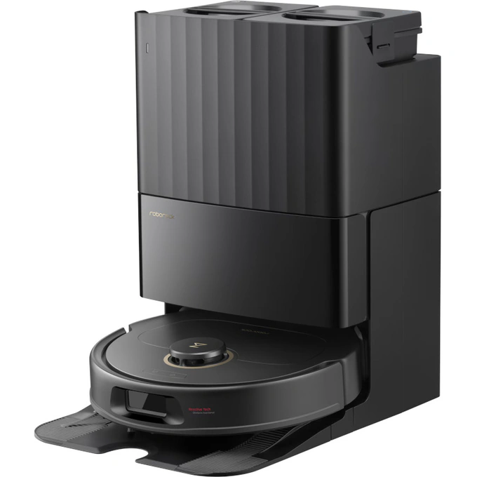 Aspirator robot ROBOROCK Qrevo 5AE QRSP52-00, 0.47l, 5200 mAh, 12000Pa, Negru - Imagine 1