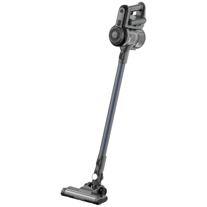 Aspirator vertical Aeno ASC0001, filtru MIF lavabil, 120W, 2200 mAh, capacitate rezervor praf 500 ml, set de duze inclus, 1.5kg, Gri - Imagine 1