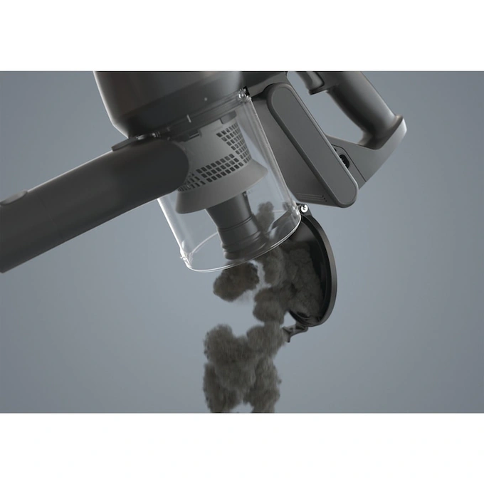 Aspirator vertical Electrolux Seria 300 EP31CB21GP, 21,6V, 2000 mAh, recipient praf 0,5l, tub inox, 79 dB, gri inchis - Imagine 4
