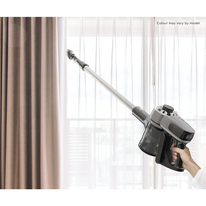 Aspirator vertical Electrolux Seria 300 EP31CB21GP, 21,6V, 2000 mAh, recipient praf 0,5l, tub inox, 79 dB, gri inchis - Imagine 6