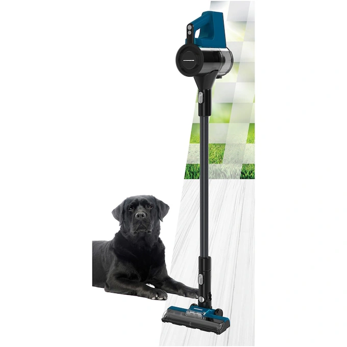 Aspirator vertical HEINNER V-GO MAX HSVC-MB22.2BL, filtrare ciclonica, acumulator li: 22.2v, putere: 300w si 3 viteze, putere absorbtie: 90w - Imagine 3