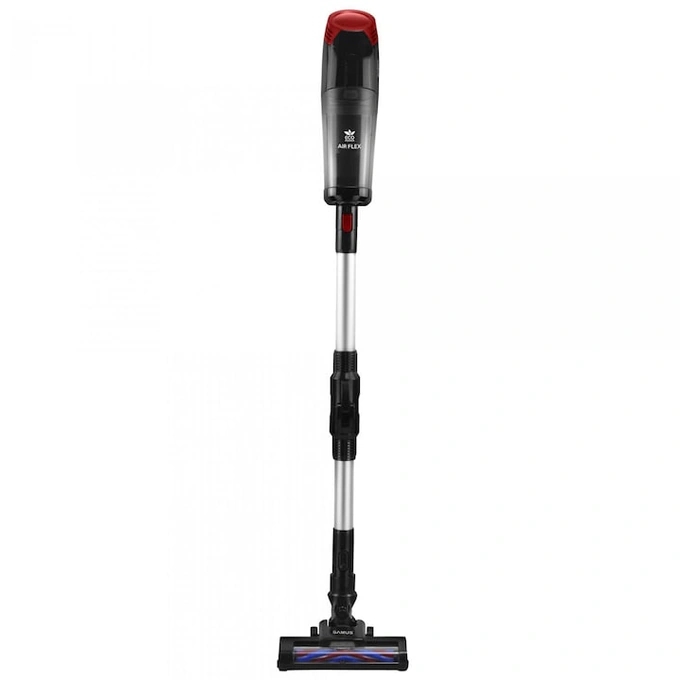 Aspirator vertical Samus Air Flex Eco Power, ciclonic, aspirare uscata, pentru uz casnic si auto, filtru Hepa, 0.7 litri, 135 W, negru - Imagine 1