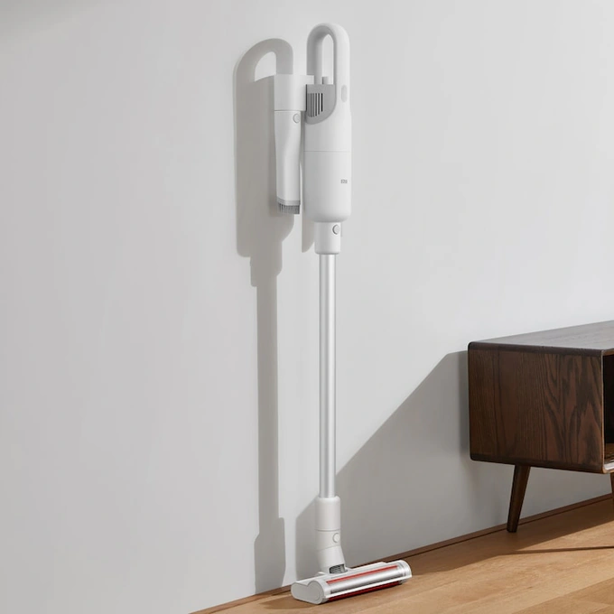 Aspirator vertical Xiaomi Mi Vacuum Cleaner Light BHR4636GL, Multi-suprafete, 220 W, 2500 mAh, Autonomie 45 min, 0.5l, 21.6V, Tehnologie Ciclonica, Alb - Imagine 13